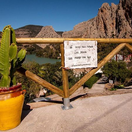 Appartamento La Tienda De Miguel El Chorro Esterno foto